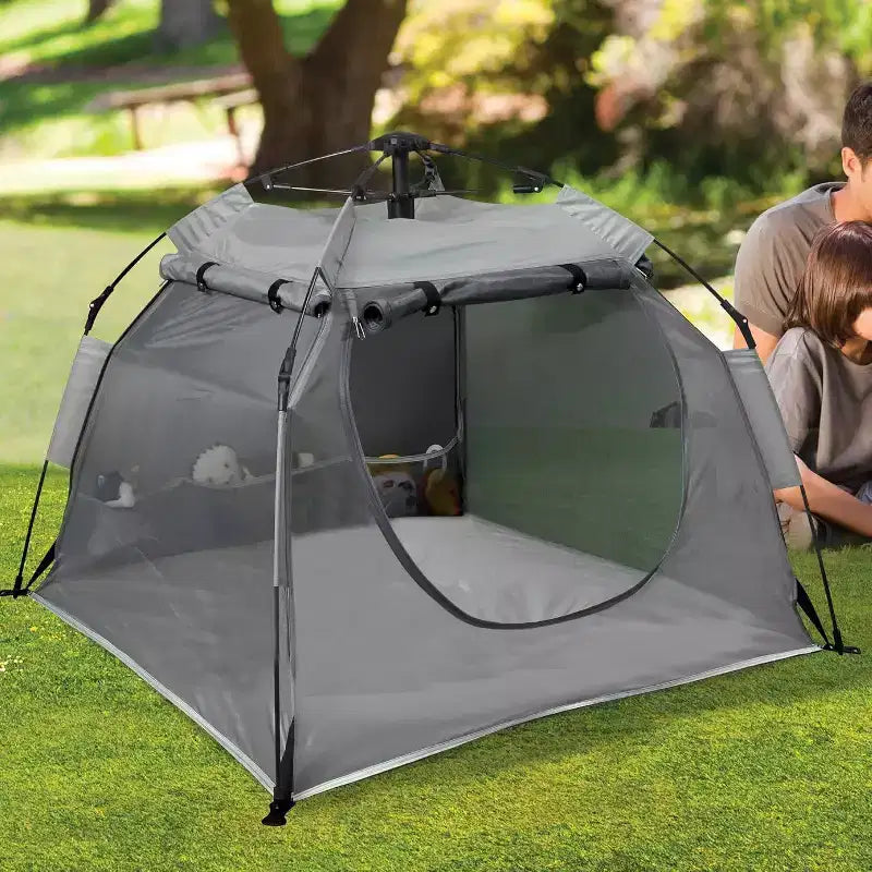 Kidco Tente Portable Légère – Parc de Jeu Peapod – Minuit : Sac de Transport, Se Plie pour un Transport et un Rangement Faciles, Cadre Métallique