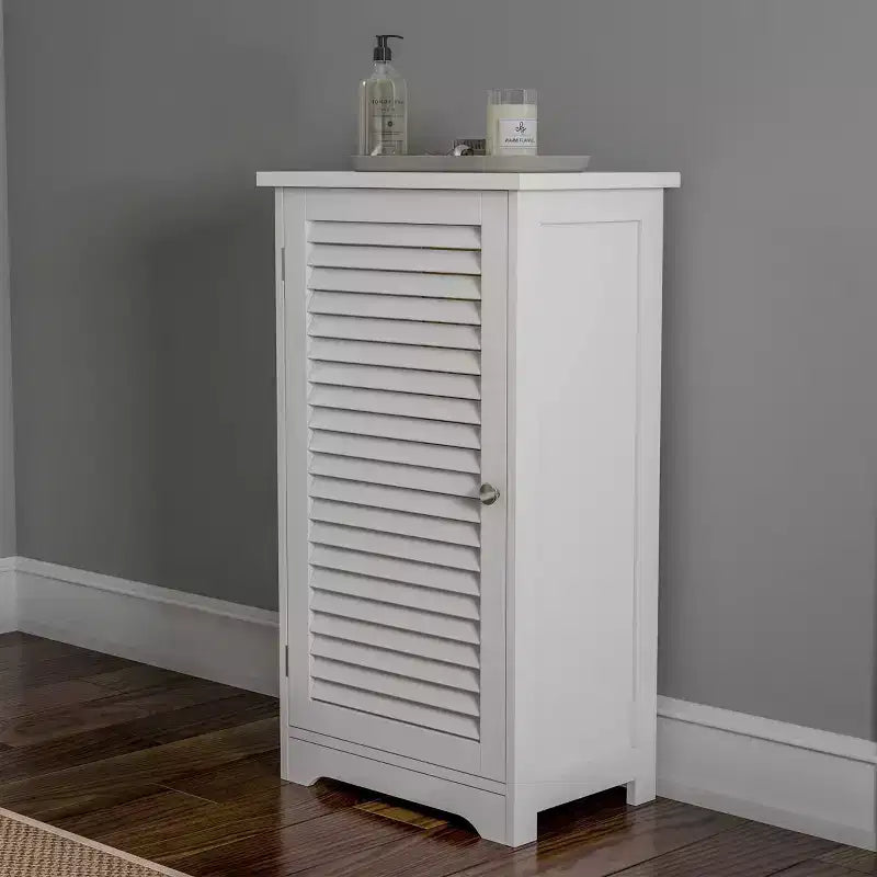 Meuble de Rangement Salle de Bain Autonome Blanc - Hastings Home