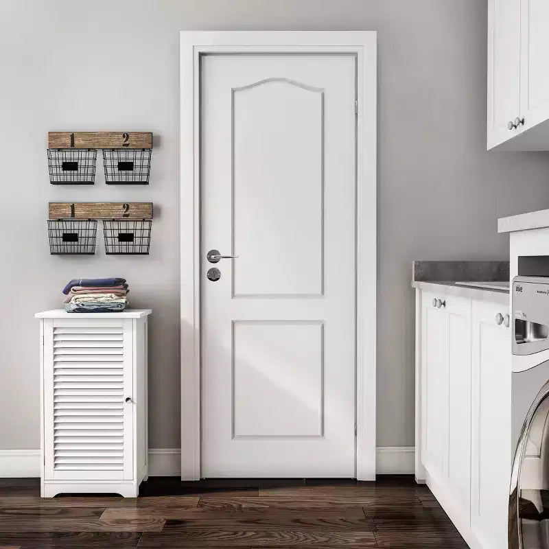 Meuble de Rangement Salle de Bain Autonome Blanc - Hastings Home
