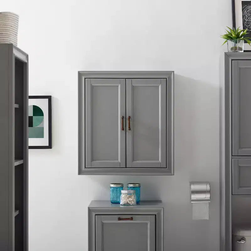 Meuble mural décoratif Tara Wall gris - Crosley