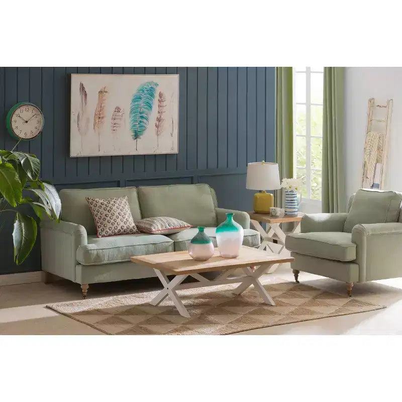Storied Home Échelle décorative en bois vieilli blanc 12,5"x69" – Porte-serviettes en pin, Porte-couvertures rustique