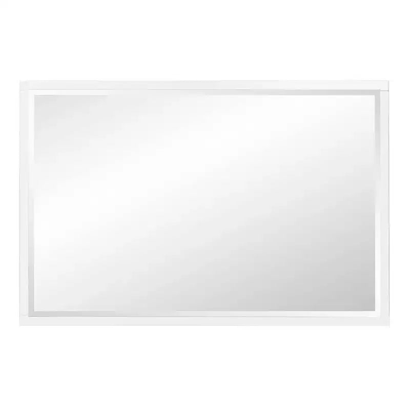 Miroir mural rectangulaire Howard Elliott Clare encadré transparent de 47 po