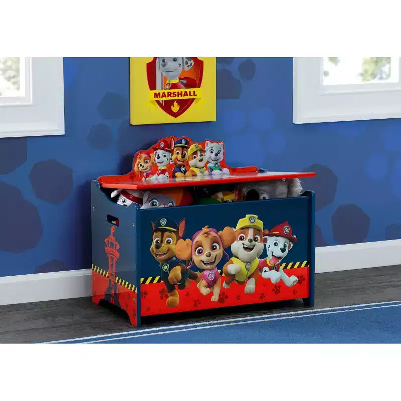 Coffre à jouets de luxe pour enfants Delta Children - PAW Patrol