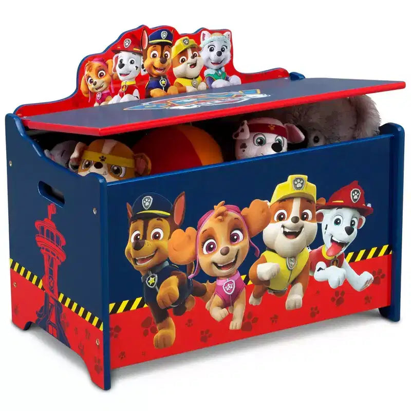 Coffre à jouets de luxe pour enfants Delta Children - PAW Patrol