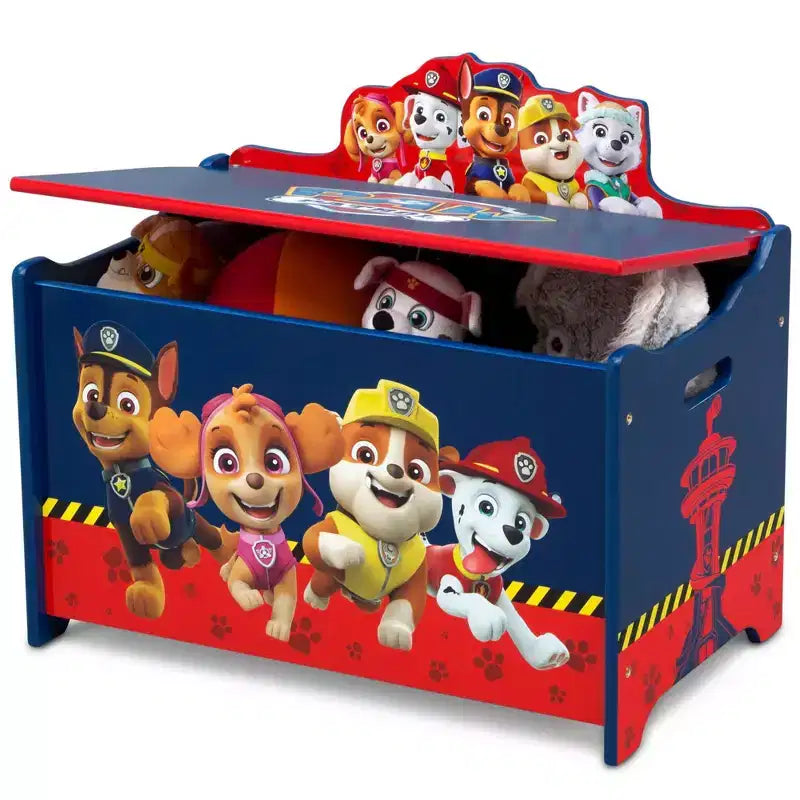 Coffre à jouets de luxe pour enfants Delta Children - PAW Patrol