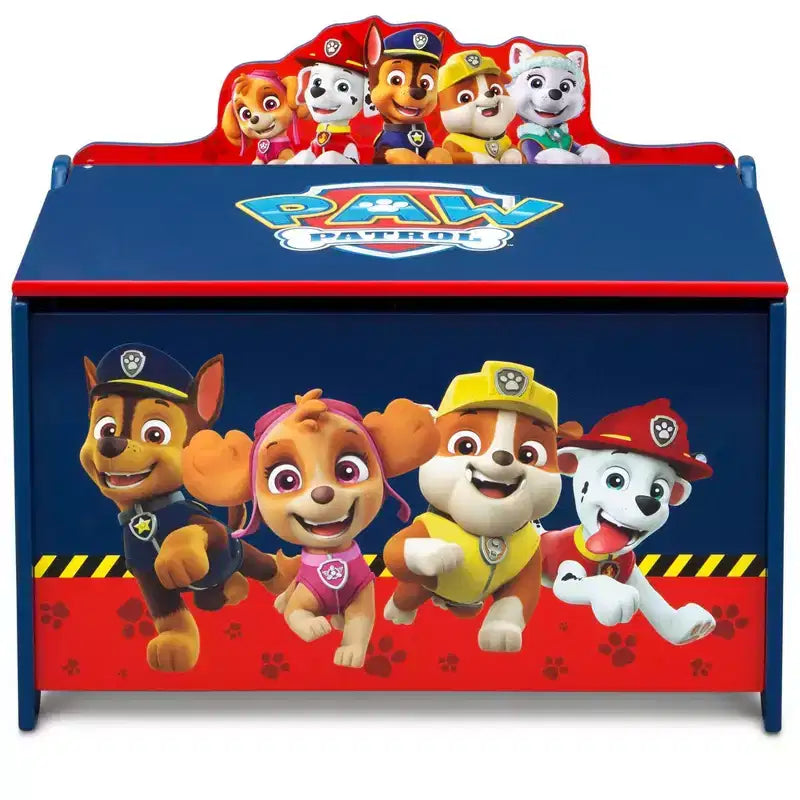Coffre à jouets de luxe pour enfants Delta Children - PAW Patrol