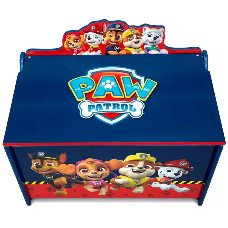 Coffre à jouets de luxe pour enfants Delta Children - PAW Patrol