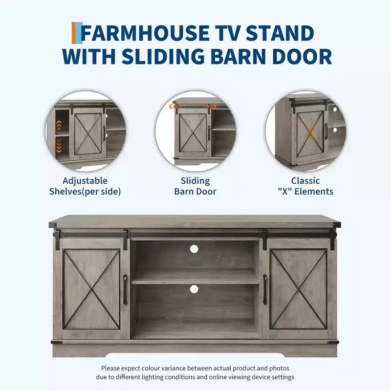 Meuble TV pour 65 Pouces, Meuble TV et Multimédia de Ferme