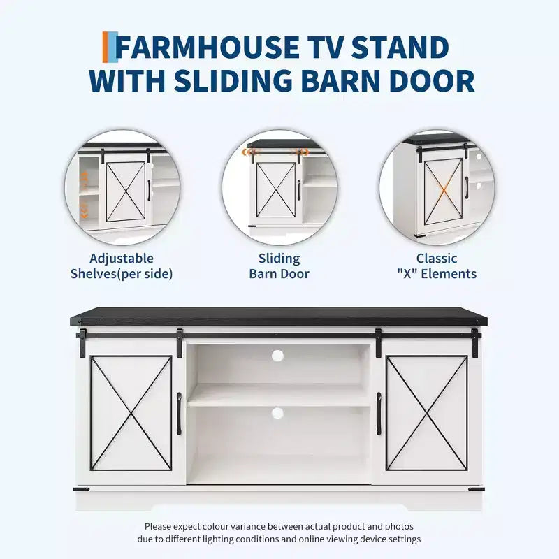Meuble TV pour 65 Pouces, Meuble TV et Multimédia de Ferme