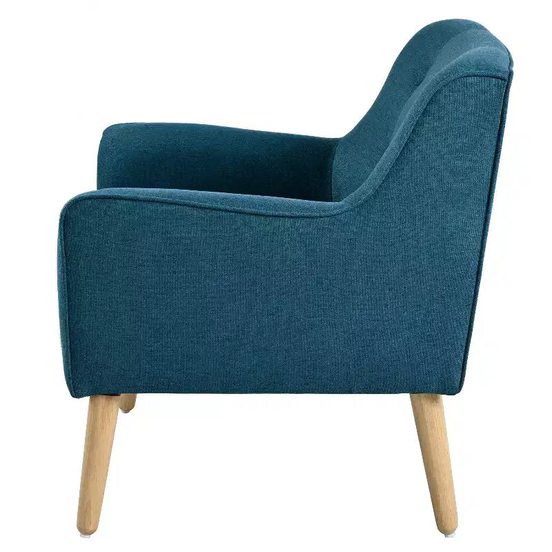 Christopher Knight Home Calix, fauteuil d'appoint rembourré capitonné, style moderne du milieu du siècle
