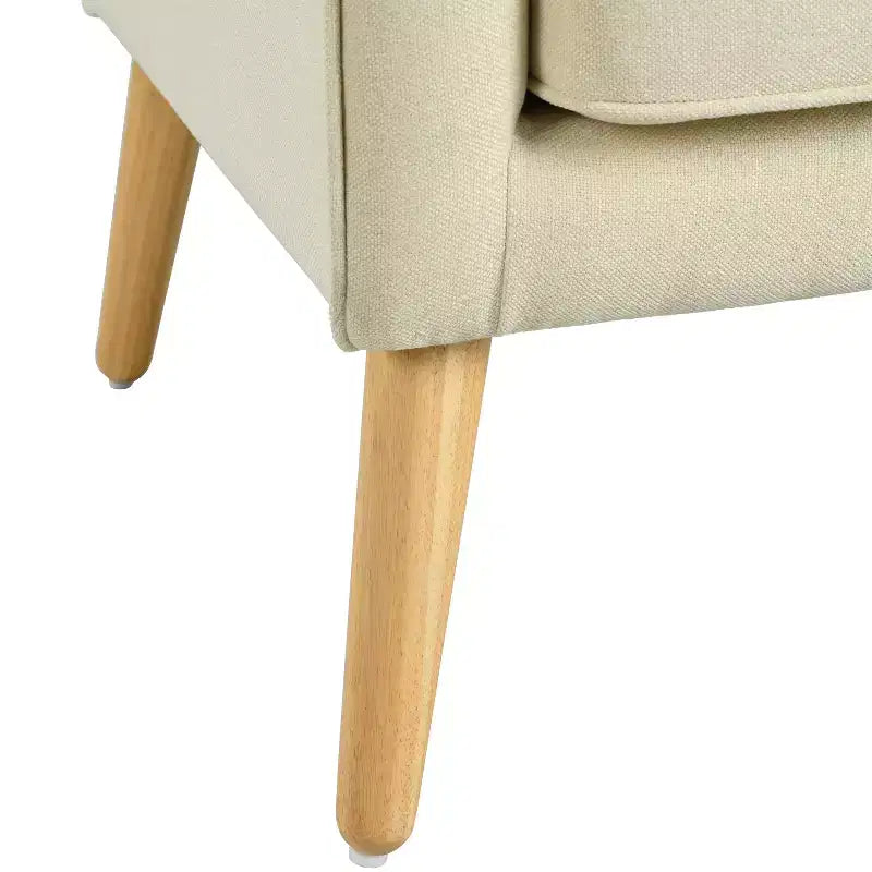 Christopher Knight Home Calix, fauteuil d'appoint rembourré capitonné, style moderne du milieu du siècle