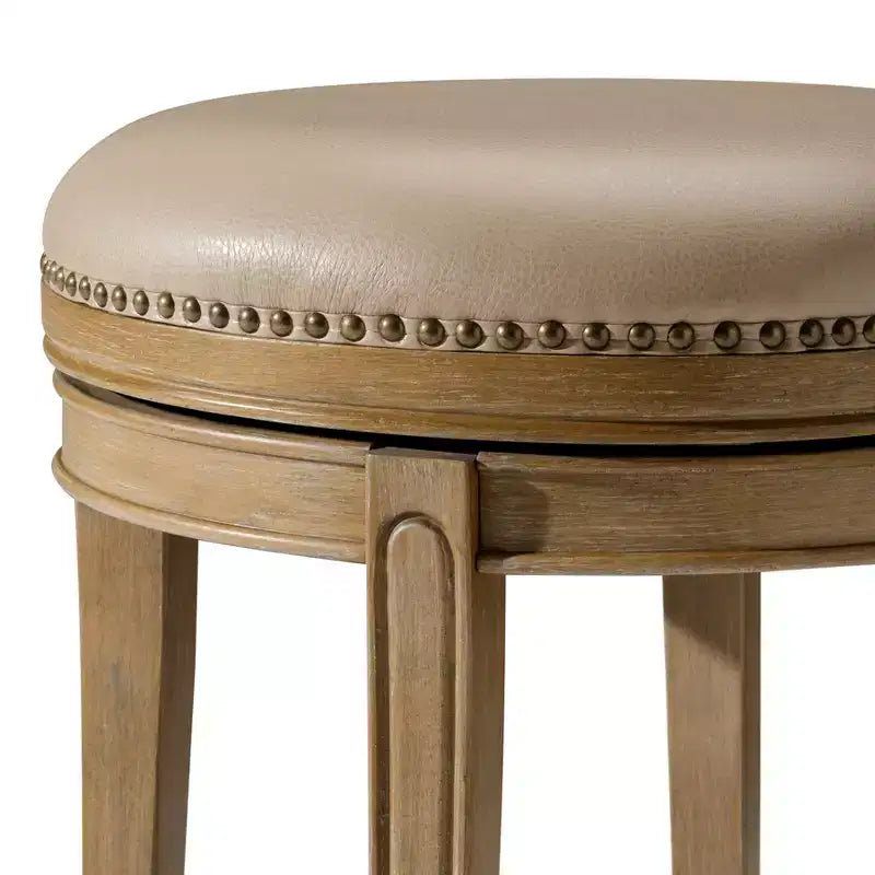 Tabouret de comptoir pivotant sans dossier Maven Lane Alexander avec similicuir, 27 po
