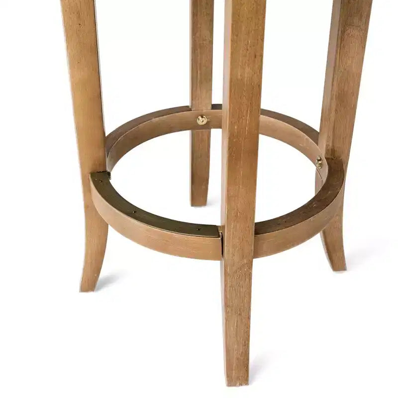 Tabouret de bar de cuisine Maven Lane Eva avec revêtement en tissu 31 po