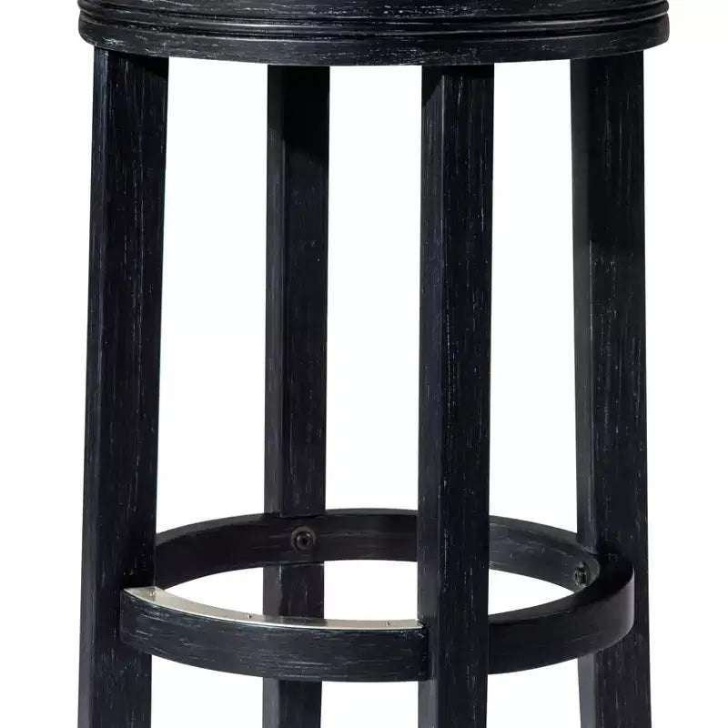 Tabouret de bar de cuisine Maven Lane Eva avec revêtement en tissu 31 po