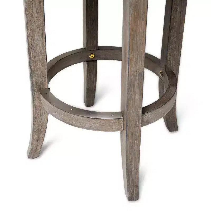 Tabouret de bar de cuisine Maven Lane Eva avec revêtement en tissu 31 po