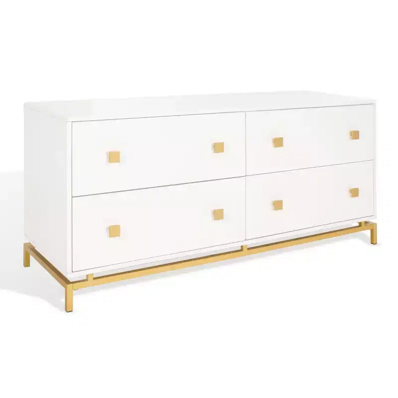 Commode moderne Claudette à 4 tiroirs - SFV2123 - Safavieh Couture