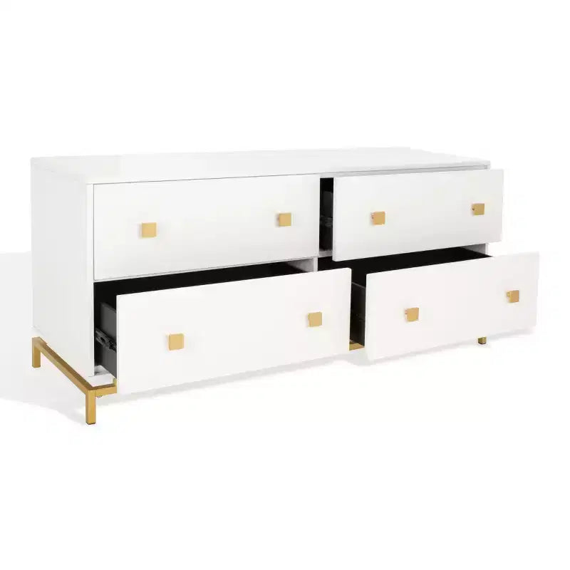 Commode moderne Claudette à 4 tiroirs - SFV2123 - Safavieh Couture