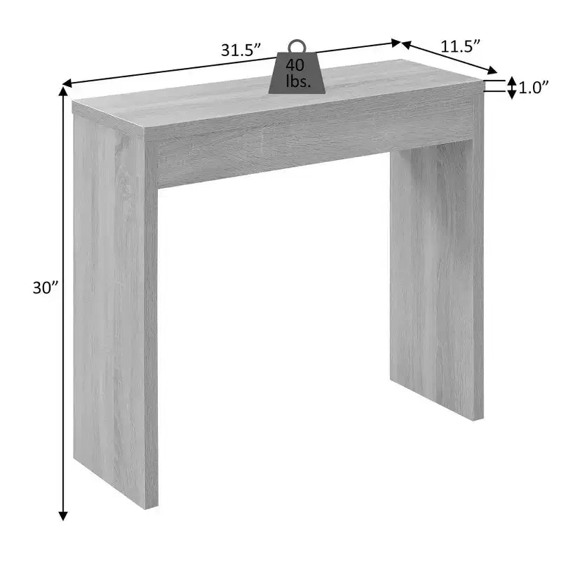 Table de couloir/d'entrée Breighton Home Northfield en
