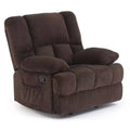 Recliner Sofa for Living Room Chair for Adults, Chocolate