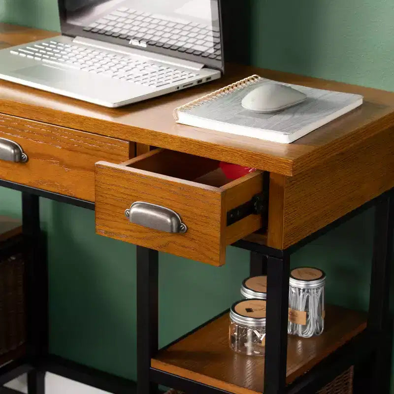 Bureau Mirada avec tiroirs - Marron - SEI