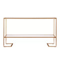 Horten Glam Narrow Console - Gold - SEI