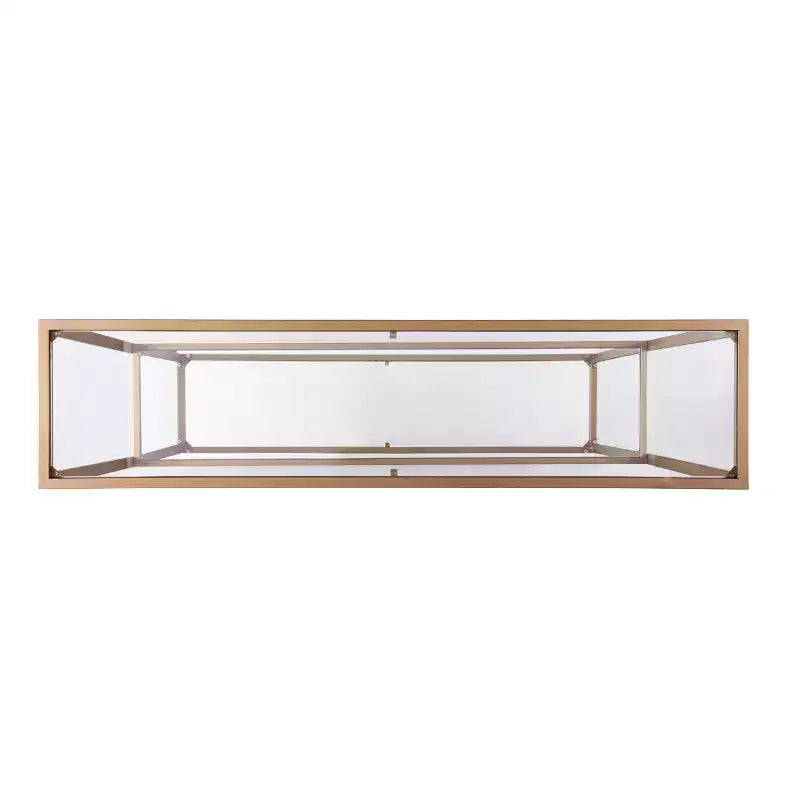Console Horten Glam Étroite – Dorée – SEI