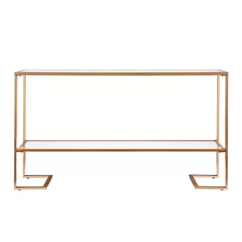 Console Horten Glam Étroite – Dorée – SEI