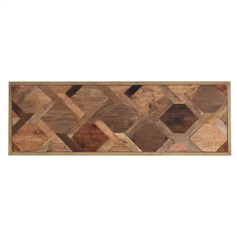 Console de table Dorville en bois de récupération - Naturel - SEI
