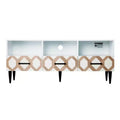 Eltisley TV Stand with Storage - White - SEI