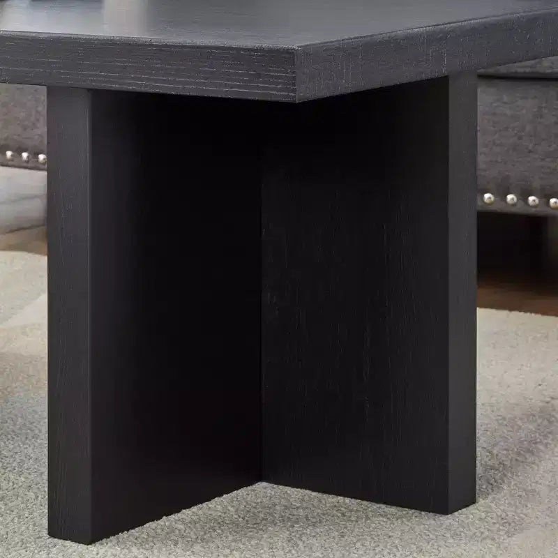 Table d'appoint carrée Roundhill Furniture Mchome, Table de chevet
