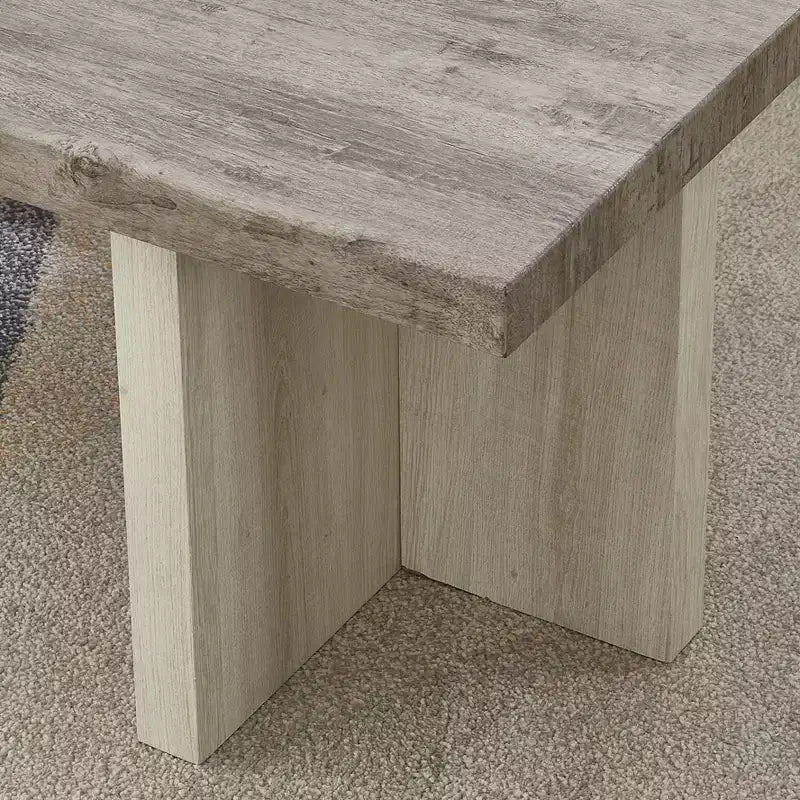 Table d'appoint carrée Roundhill Furniture Mchome, Table de chevet