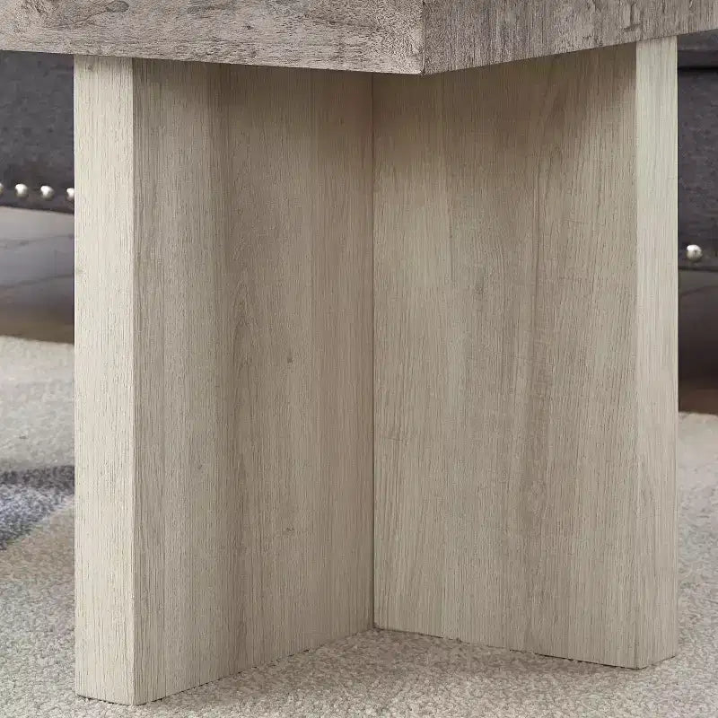Table d'appoint carrée Roundhill Furniture Mchome, Table de chevet
