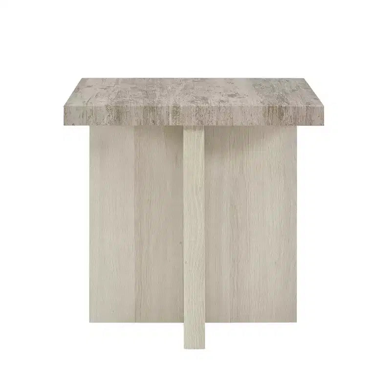 Table d'appoint carrée Roundhill Furniture Mchome, Table de chevet