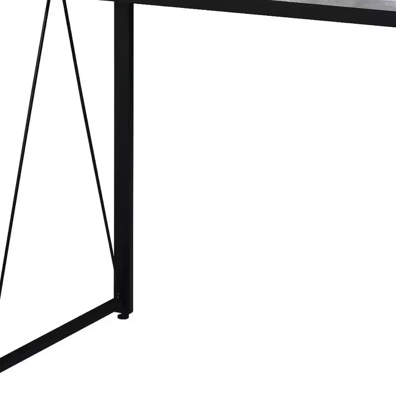 Bureau de style antique blanc et noir HomeRoots 35