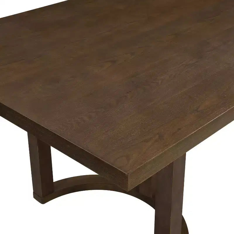 Ensemble de salle à manger 7 pièces Christopher Knight Home Keira moderne en rotin et bois d'hévéa rembourré