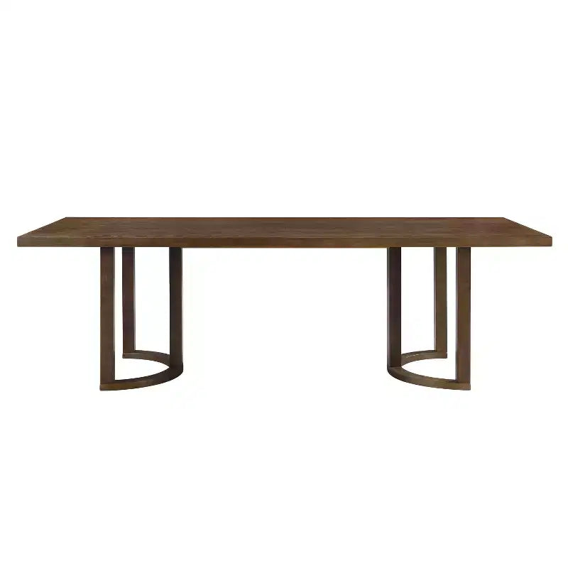 Ensemble de salle à manger 7 pièces Christopher Knight Home Keira moderne en rotin et bois d'hévéa rembourré