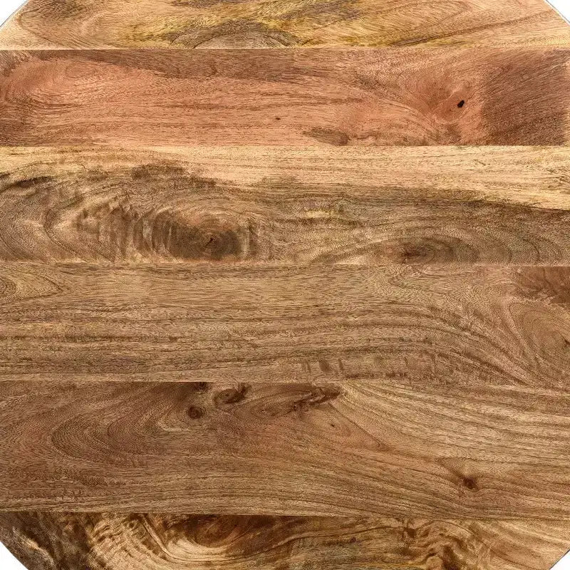 Table basse ronde en bois de manguier Royal Hampton