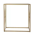 Larden Mirror-Top End Table - Gold - SEI