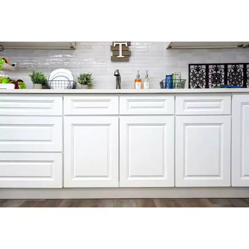 Meuble de cuisine bas CASAINC de 30 po L x 24 po P x 34,5 po H avec tiroir et charnières à fermeture amortie, en contreplaqué, armoire RTA