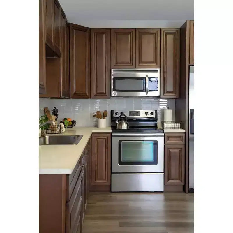 Meuble de cuisine bas CASAINC de 30 po L x 24 po P x 34,5 po H avec tiroir et charnières à fermeture amortie, en contreplaqué, armoire RTA