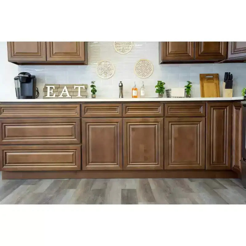 Meuble de cuisine bas CASAINC de 30 po L x 24 po P x 34,5 po H avec tiroir et charnières à fermeture amortie, en contreplaqué, armoire RTA