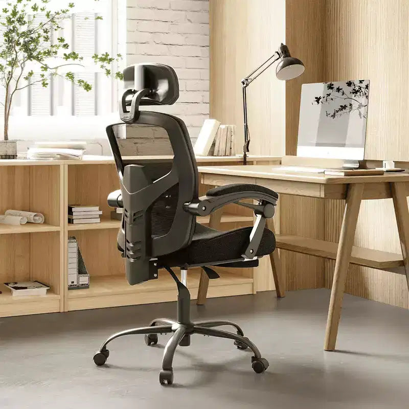 MAYEERTY 360 Swivel Office Chair Height Adjustable Pneumatic Seat 275 Lbs Weight Capacity