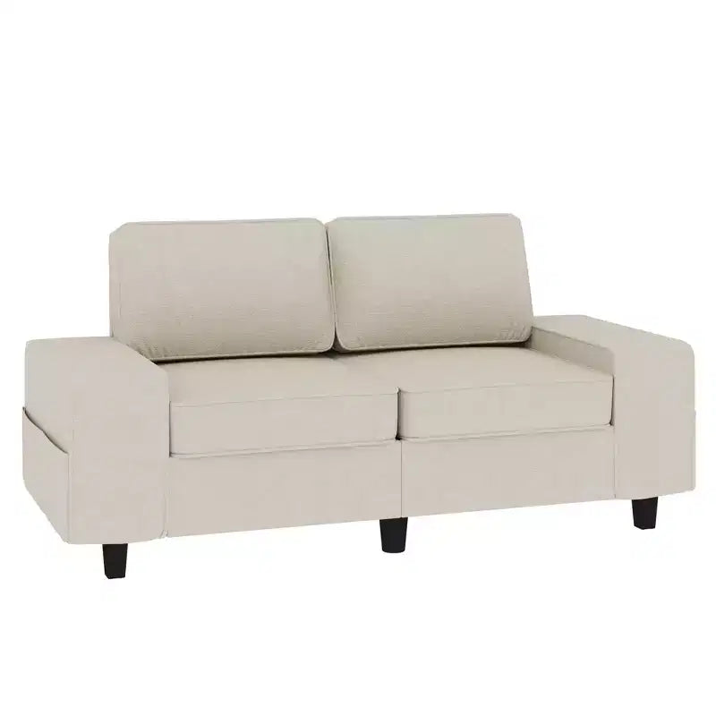 Causeuse d'intérieur de style moderne Uptiot avec poches latérales