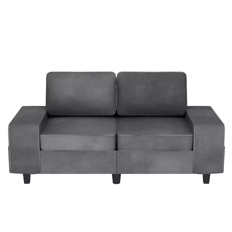 Causeuse d'intérieur de style moderne Uptiot avec poches latérales