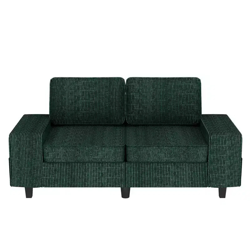Causeuse d'intérieur de style moderne Uptiot avec poches latérales