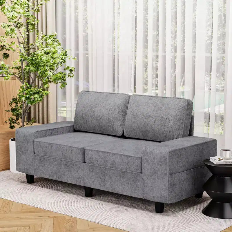 Causeuse d'intérieur de style moderne Uptiot avec poches latérales