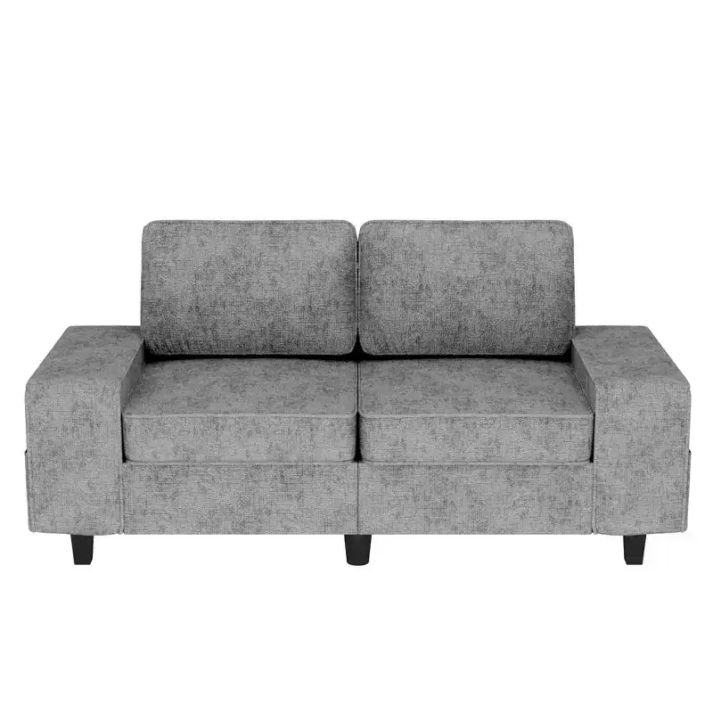 Causeuse d'intérieur de style moderne Uptiot avec poches latérales