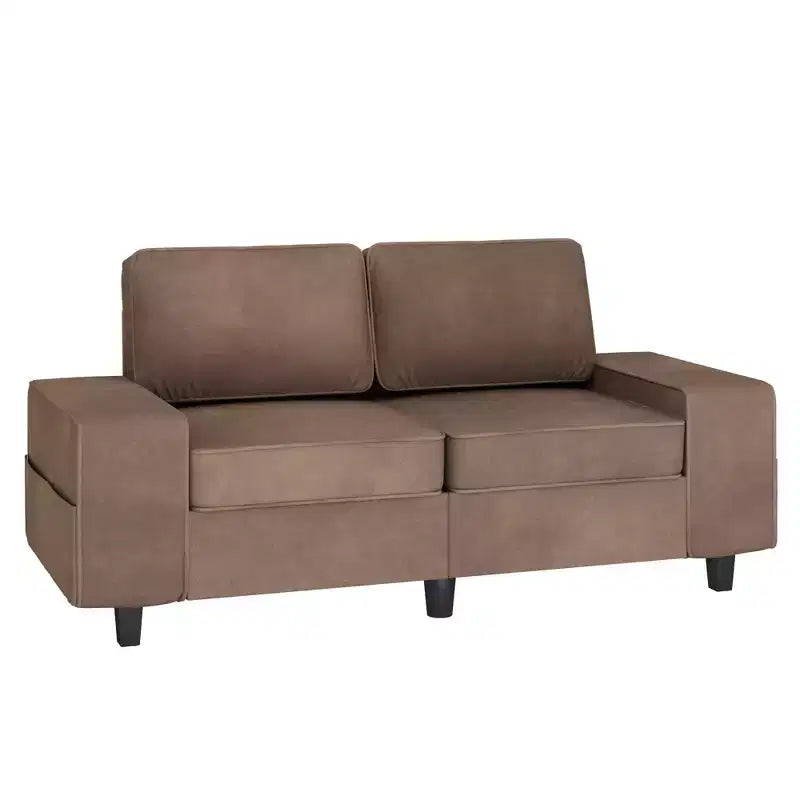 Causeuse d'intérieur de style moderne Uptiot avec poches latérales