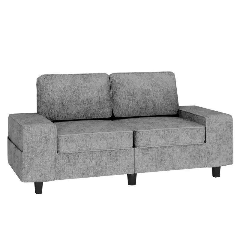 Causeuse d'intérieur de style moderne Uptiot avec poches latérales