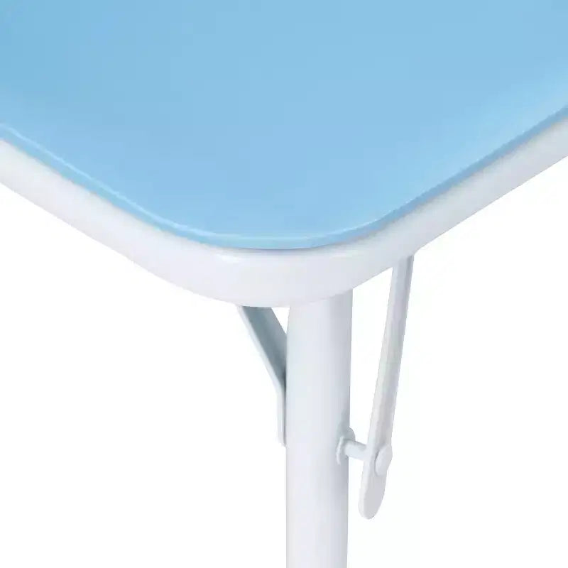 VECELO Table et Chaises Pliantes pour Enfants avec Coussin Rembourré Doux, Pliables et Portables, Colorées